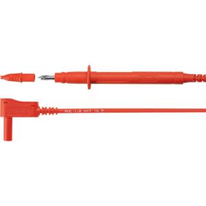 Schützinger SPL 7312 Ni / 1 / 100 / RT Veiligheidsmeetsnoer Stekker 4 mm Testpunt Rood 1 stuk(s)