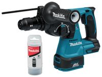 Makita DHR243Z 18 Volt combihamer met verwisselbare boorkop | zonder accu&apos;s en lader en koffer - DHR243Z