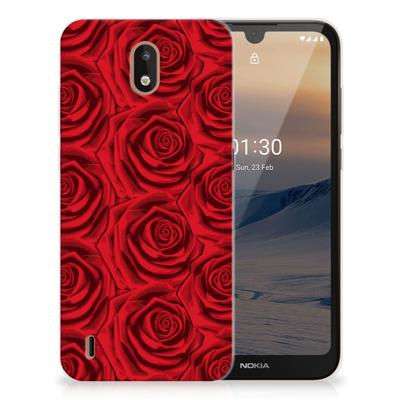 Nokia 1.3 TPU Case Red Roses