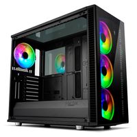 Fractal Design Define S2 Vision - RGB Midi-tower PC-behuizing Zwart - thumbnail