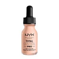 NYX Professional Makeup NYX Professional Makeup Total Control Pro Drop Foundation - TCPDF01.3 Light Porcelain - Foundation -