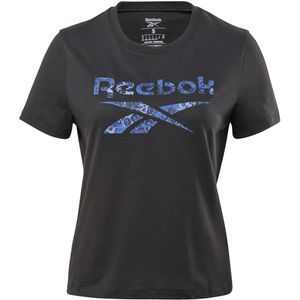 Reebok Workout Safari Shirt Women - Opruiming - Kleding - zwart - maat S