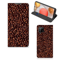 Samsung Galaxy A42 Flip Style Cover Koffiebonen