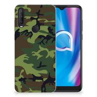 Alcatel 1S (2020) TPU bumper Army Dark