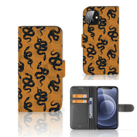 Telefoonhoesje met Pasjes voor Apple iPhone 12 Mini Snakes