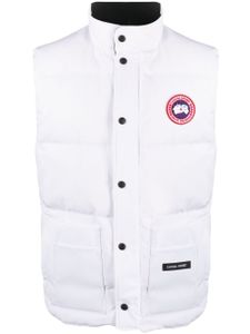 Canada Goose gilet Freestyle à design matelassé - Blanc