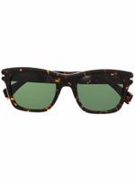 Lanvin lunettes de soleil LNV620S à monture carrée - Marron