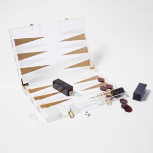 Spellen Lucite Backgammon