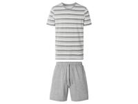 LIVERGY Heren pyjama (M (48/50), Grijs)