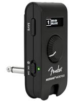 Fender Mustang Micro Plus gitaarversterker, ultieme persoonlijke hoofdtelefoonversterker met 25 Amp-modellen, 25 effecten, Bluetooth en 100 voorinstellingen, USB-oplaadbaar