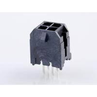 Molex 430450429 Male header, inbouw (standaard) Totaal aantal polen: 4 Rastermaat: 3.00 mm Inhoud: 1 stuk(s) Tray - thumbnail