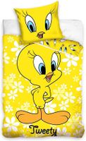 Looney Tunes Peuterdekbedovertrek Tweety 100 x 135 cm - Katoen - thumbnail