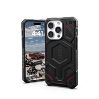 URBAN ARMOR GEAR Monarch Pro beschermhoes compatibel met Apple iPhone 15 Pro [Draadloos opladen/Magnetisch opladen compatibel, 5-laagse bescherming] kevlar zwart