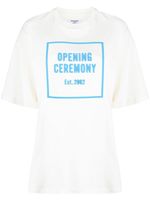 Opening Ceremony t-shirt en coton à logo imprimé - Blanc - thumbnail