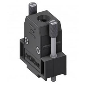 Deltron Connectors Deltron CTL09UN4 D-sub behuizing Aantal polen: 9 Plastic 180 ° Zwart 1 stuk(s)