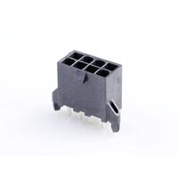 Molex 462070108 Male header, inbouw (standaard) Totaal aantal polen: 8 Rastermaat: 4.20 mm Inhoud: 1 stuk(s) Tray - thumbnail