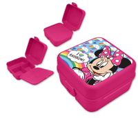 Minnie Mouse Lunchbox met Meerdere Compartimenten - I love Rainbows - thumbnail