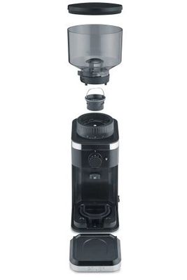 Graef CM502EU CM502EU Koffiemolen Zwart Stalen kegelmaalwerk