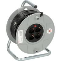 Brennenstuhl 1099160001 kabelhaspel 50,00 m zwart geaarde stekker