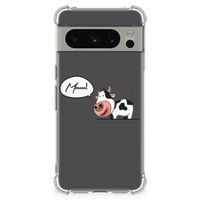 Google Pixel 8 Pro Stevig Bumper Hoesje Cow