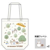 Studio Ghibli Tote Bag My Neighbor Totoro Totoro's Forest with Patch