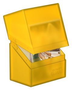 Ultimate Guard Boulder™ Deck Case 60+ Standard Size Amber