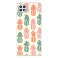 Samsung Galaxy A22 5G Siliconen Case Ananas