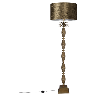 Dutchbone Vloerlamp Pina Goud 151 x 26 x 26