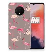 OnePlus 7T TPU Hoesje Flamingo - thumbnail