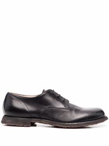 Premiata derbies en cuir à lacets - Noir