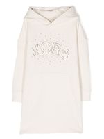 Michael Kors Kids robe-sweat à logo imprimé - Tons neutres