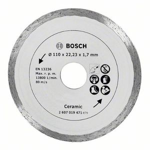 Bosch Accessories 2607019471 Bosch Diamanten doorslijpschijf Diameter 110 mm 1 stuk(s)