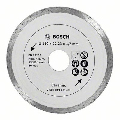 Bosch Accessories 2607019471 Bosch Diamanten doorslijpschijf Diameter 110 mm 1 stuk(s)