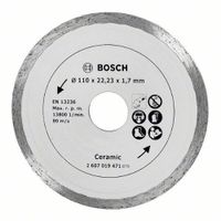 Bosch Accessories 2607019471 Bosch Diamanten doorslijpschijf Diameter 110 mm 1 stuk(s) - thumbnail