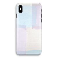 Square pastel: iPhone X Volledig Geprint Hoesje - thumbnail