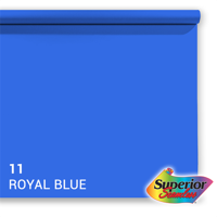 Superior Achtergrondpapier 11 Blue Chroma Key 1,35 x 11m - thumbnail