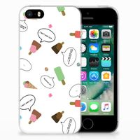 Apple iPhone SE | 5S Siliconen Case IJsjes - thumbnail