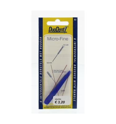 Interdentaal borstel microfine 0.5