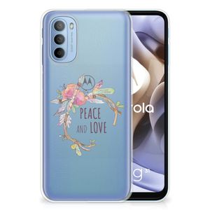 Motorola Moto G31 | G41 Telefoonhoesje met Naam Boho Text