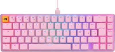 Glorious Gaming GMMK 2 Compact (65%) - Gaming toetsenbord mecc., TKL compact 65%, aluminium, personaliseerbaar, dubbele injectietoetsen, Fox Switches, RGB voor elke knop, Spaanse QWERTY-lay-out - roze