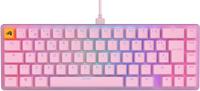 Glorious Gaming GMMK 2 Compact (65%) - Gaming toetsenbord mecc., TKL compact 65%, aluminium, personaliseerbaar, dubbele injectietoetsen, Fox Switches, RGB voor elke knop, Spaanse QWERTY-lay-out - roze