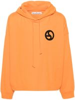 Acne Studios hoodie en coton à imprimé graphique - Orange