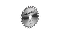 Graphite Cirkelzaagblad Voor Hout 216mm Asgat 30mm Tanden 36 Dikte 3,2 Vulringen 16/20/25 TCT