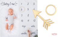 Baby Milestone Pakket Oh Baby! - Houd de groei van jou kind bij