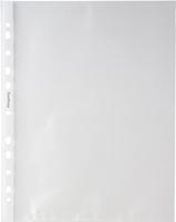 Pergamy geperforeerde showtas, ft A4, 11-gaatsperforatie, gekorrelde PP van 50 micron, pak van 100 stuks