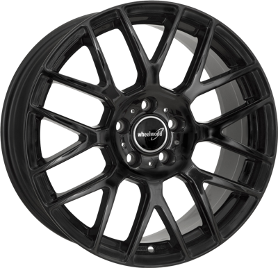WHEELWORLD WH26 Zwart glanzend