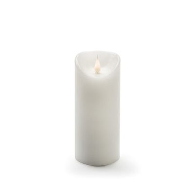 Konstsmide 1832-100 LED-kaars met echte was Wit Warmwit (Ø x h) 7.5 cm x 17.5 cm