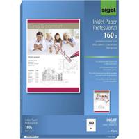 Sigel Inkjet Paper Professional IP286 Inkjet printpapier DIN A4 160 g/m² 100 vellen Helderwit - thumbnail