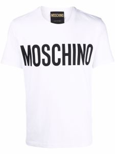 Moschino t-shirt à logo imprimé - Blanc