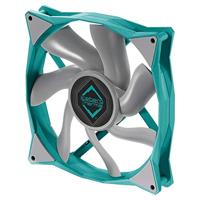 Iceberg Thermal IceGALE Xtra 140 mm PWM kogellagers high-performance behuizing ventilator, blauwgroen